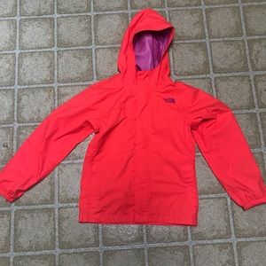 Girls north face jacket 10/12